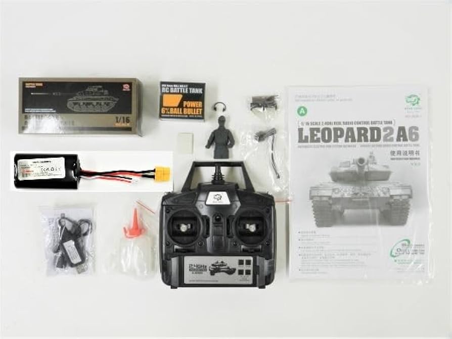 Amazon.co.jp: ☆7.0 ver☆ 1/16 戦車ラジコン ドイツ主力戦車